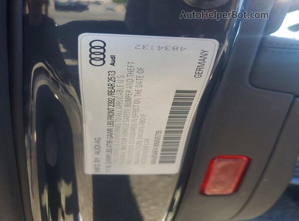 WAUENAF41KN005735 2019 AUDI A4 Black Engine compartment view
