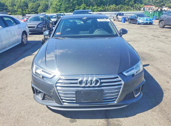 WAUENAF41KN005735 2019 AUDI A4 Black Front view