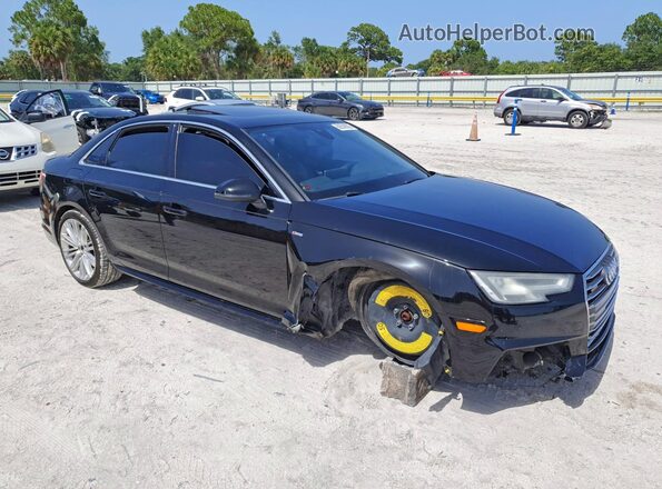 WAUENAF42HN062759 2017 AUDI A4 Black Передня права чверть