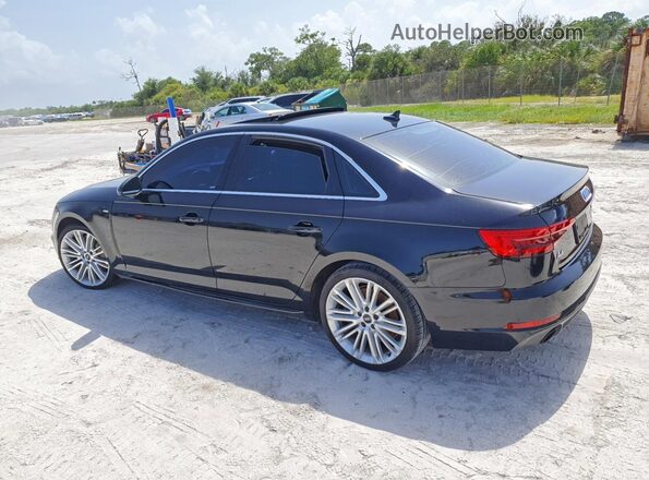 WAUENAF42HN062759 2017 AUDI A4 Black Задня ліва чверть