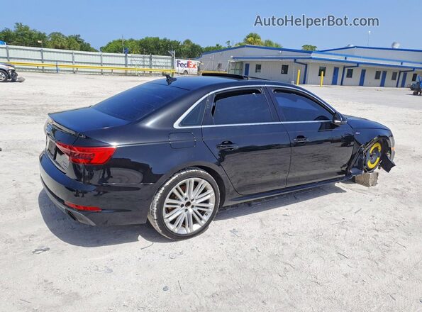 WAUENAF42HN062759 2017 AUDI A4 Black Задня права чверть