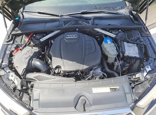 WAUENAF42HN062759 2017 AUDI A4 Black Вид задньої частини салону
