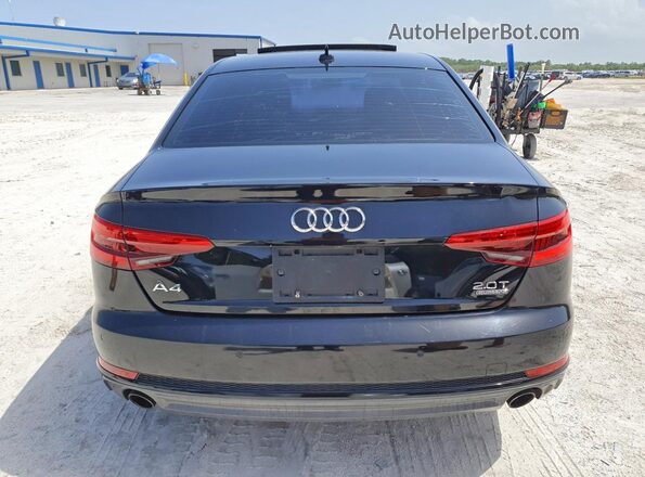 WAUENAF42HN062759 2017 AUDI A4 Black Вид ззаду