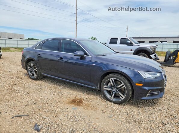 WAUENAF42HN069713 2017 AUDI A4 Blue Przód prawy