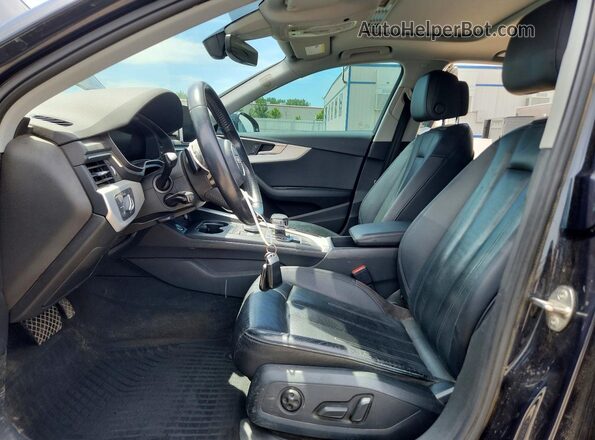 WAUENAF42HN069713 2017 AUDI A4 Blue Widok wnętrza z przodu