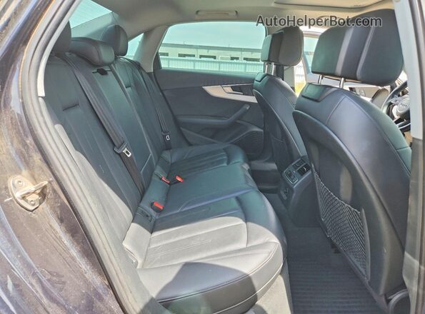 WAUENAF42HN069713 2017 AUDI A4 Blue Widok tylnych siedzeń