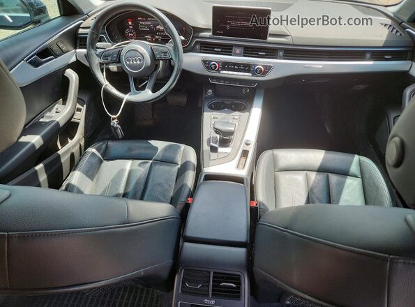 WAUENAF42HN069713 2017 AUDI A4 Blue Widok deski rozdzielczej