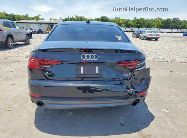 WAUENAF42JA084211 2018 AUDI A4 Black Vista trasera