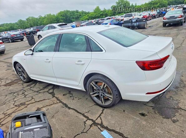 WAUENAF42JN009940 2018 AUDI A4 Белый Задняя левая четверть