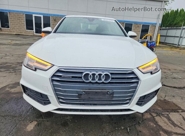 WAUENAF42JN009940 2018 AUDI A4 Белый Вид спереди
