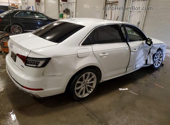 WAUENAF42KA015665 2019 AUDI A4 White Задня права чверть