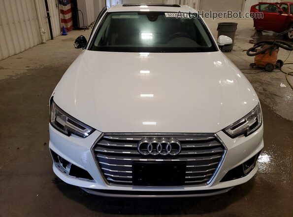 WAUENAF42KA015665 2019 AUDI A4 White Вид спереду