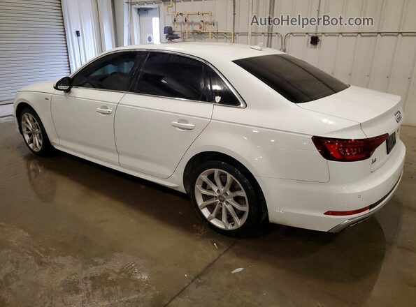 WAUENAF42KA015665 2019 AUDI A4 White Задня ліва чверть
