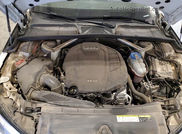 WAUENAF42KA015665 2019 AUDI A4 White Вид задньої частини салону
