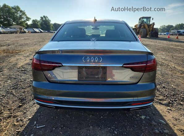 WAUENAF42LA063331 2020 AUDI A4 Gray Вид ззаду