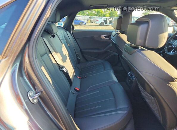 WAUENAF42LA063331 2020 AUDI A4 Gray Вид задніх сидінь