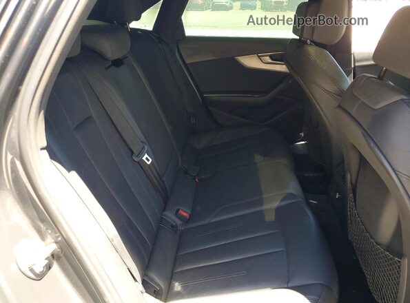 WAUENAF43HN027454 2017 AUDI A4 Gray Vista de los asientos traseros