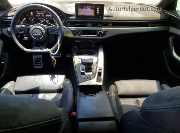 WAUENAF43HN027454 2017 AUDI A4 Gray Vista del salpicadero