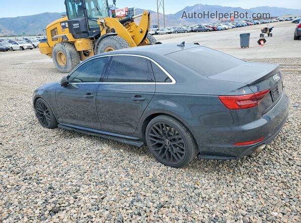 WAUENAF43HN027454 2017 AUDI A4 Gray Trasero izquierdo