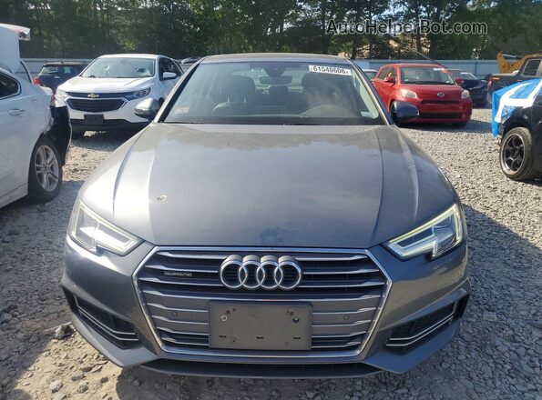 WAUENAF43HN061782 2017 AUDI A4 Gray Դիմացի տեսք
