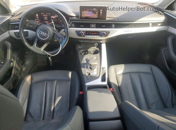 WAUENAF43HN061782 2017 AUDI A4 Gray Առջևի վահանակի տեսք