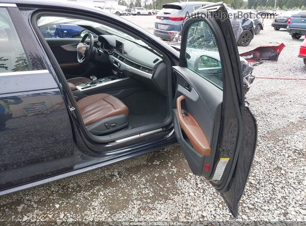 WAUENAF43JA077381 2018 AUDI A4 Dark Blue Front interior view