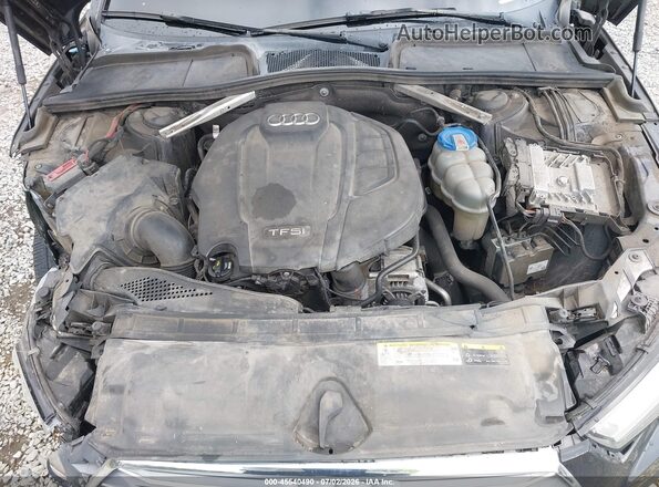 WAUENAF43JA077381 2018 AUDI A4 Dark Blue Rear view