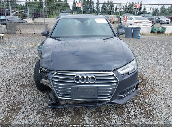 WAUENAF43JA077381 2018 AUDI A4 Dark Blue Instrument cluster view