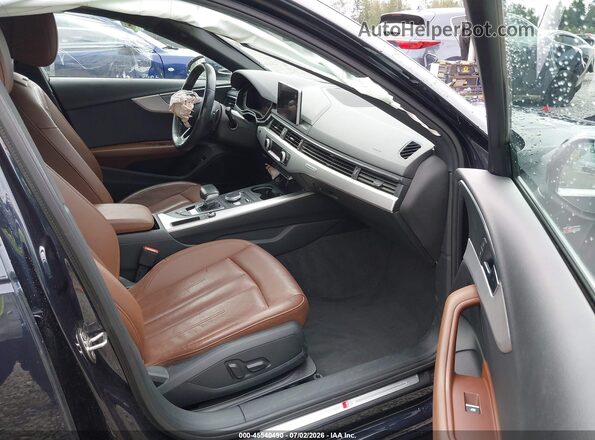 WAUENAF43JA077381 2018 AUDI A4 Dark Blue 