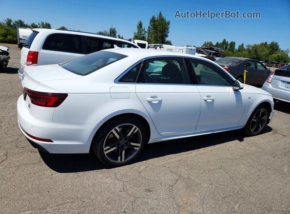WAUENAF43JN004813 2018 AUDI A4 White Rear right