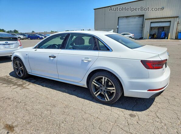 WAUENAF43JN004813 2018 AUDI A4 White Rear left