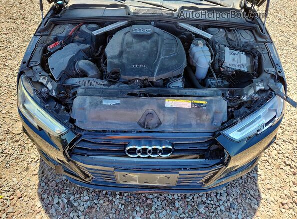 WAUENAF43KA109151 2019 AUDI A4 Black Widok wnętrza z tyłu