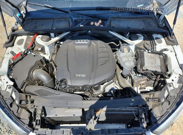 WAUENAF43KN019720 2019 AUDI A4 White უკანა სალონის ხედი