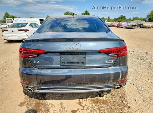 WAUENAF44HN039564 2017 AUDI A4 Gray უკანა ხედი