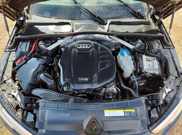 WAUENAF44HN039564 2017 AUDI A4 Gray უკანა სალონის ხედი