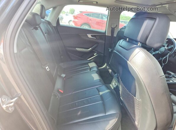 WAUENAF44HN039564 2017 AUDI A4 Gray უკანა სავარძლების ხედი