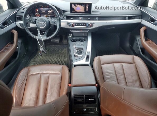 WAUENAF44HN060933 2017 AUDI A4 White Vista del salpicadero