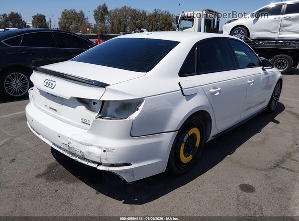 WAUENAF44JA023054 2018 AUDI A4 White Trasero derecho
