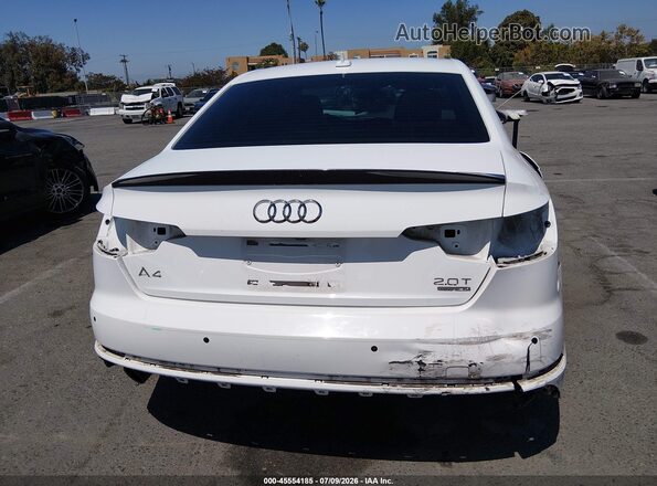 WAUENAF44JA023054 2018 AUDI A4 White Vista frontal