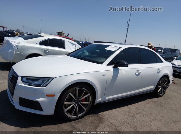 WAUENAF44JA023054 2018 AUDI A4 White Vista interior de 360 grados