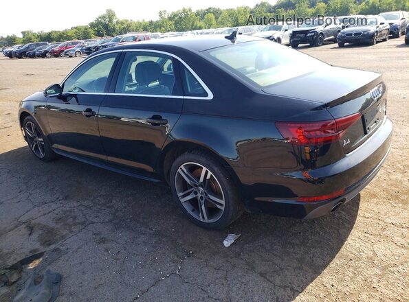 WAUENAF44JA133182 2018 AUDI A4 Black Trasero izquierdo
