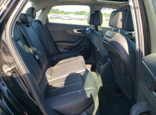 WAUENAF44JA133182 2018 AUDI A4 Black Vista de los asientos traseros