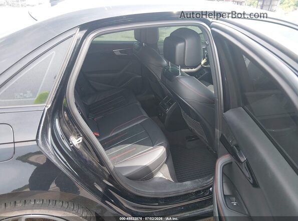 WAUENAF44JA187761 2018 AUDI A4 Черный Вид наклейки с VIN-кодом