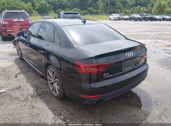 WAUENAF44JA187761 2018 AUDI A4 Черный Задняя левая четверть