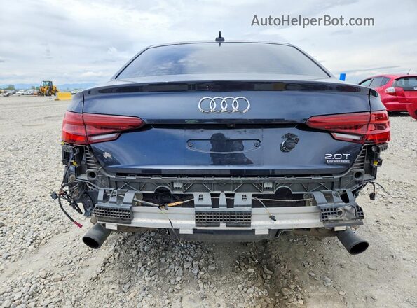 WAUENAF44JA212528 2018 AUDI A4 Charcoal Вид ззаду