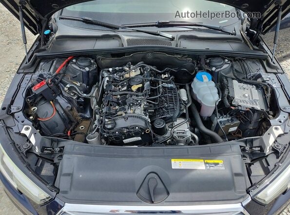 WAUENAF44JA212528 2018 AUDI A4 Charcoal Вид задньої частини салону