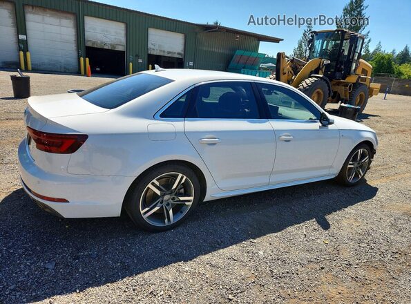 WAUENAF44JN020048 2018 AUDI A4 White Rear right