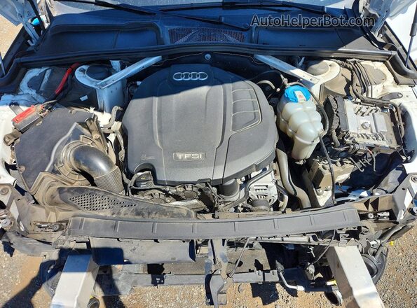 WAUENAF44JN020048 2018 AUDI A4 White Rear interior view