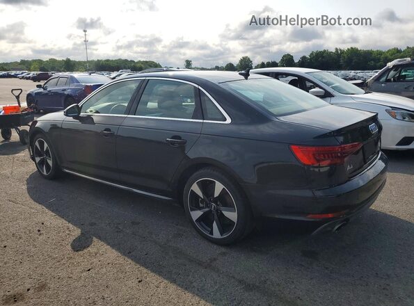 WAUENAF45HN012731 2017 AUDI A4 Black უკანა მარცხენა