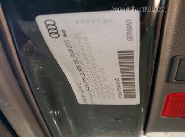 WAUENAF45HN065378 2017 AUDI A4 Black VIN կոդի պիտակի տեսք